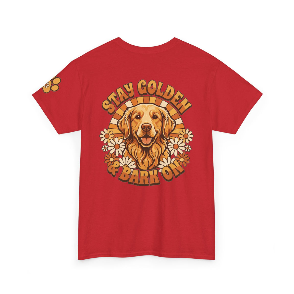 "Stay Golden & Bark On" Premium Graphic Tee