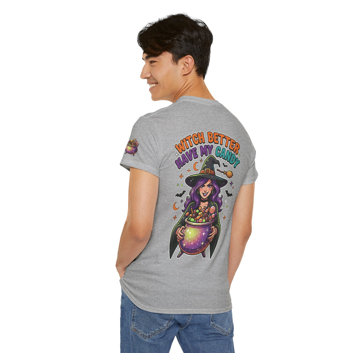 Color: Sport Grey | Witch Better Have My Candy Premium Graphic Tee
