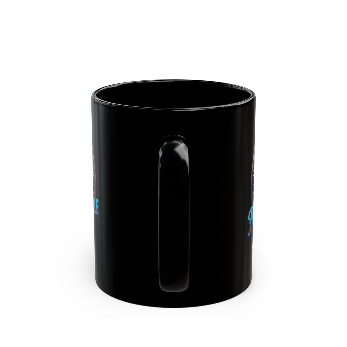 "Full Throttle Tonight" Black Ceramic Mug