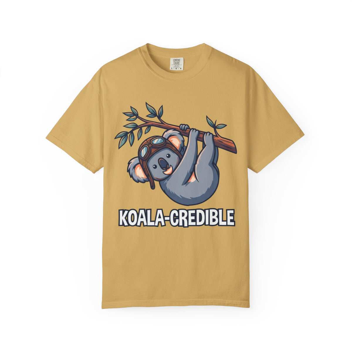 "Koala Credible" Unisex Garment-Dyed Tee