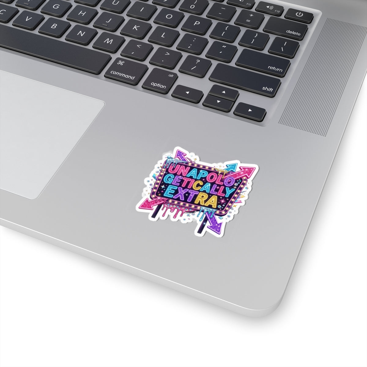 "Unapoligetically Extra" Sticker — Main