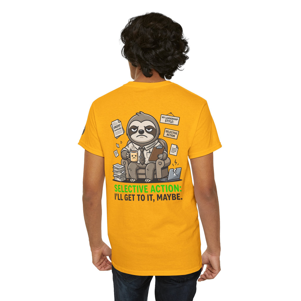 "Selective Action" Premium Graphic Tee