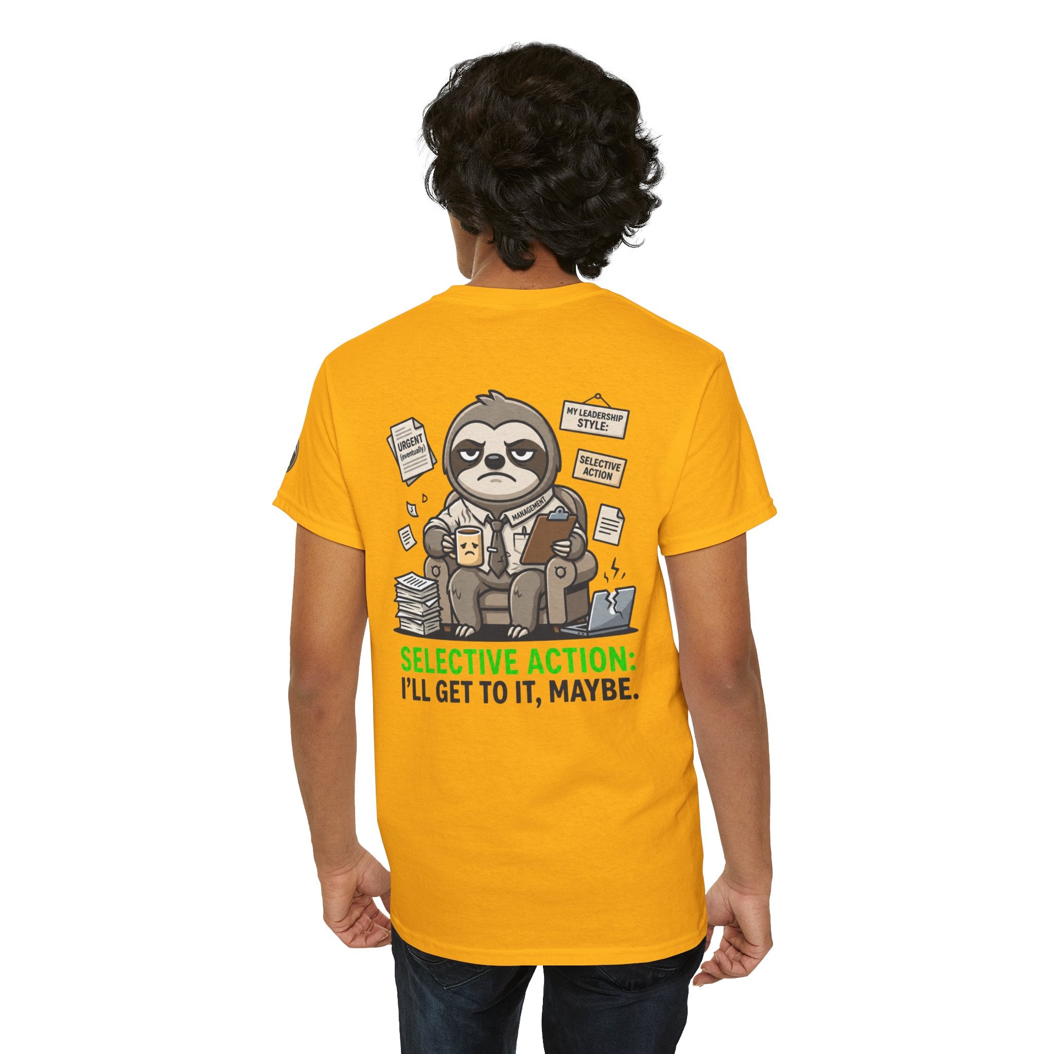 "Selective Action" Premium Graphic Tee