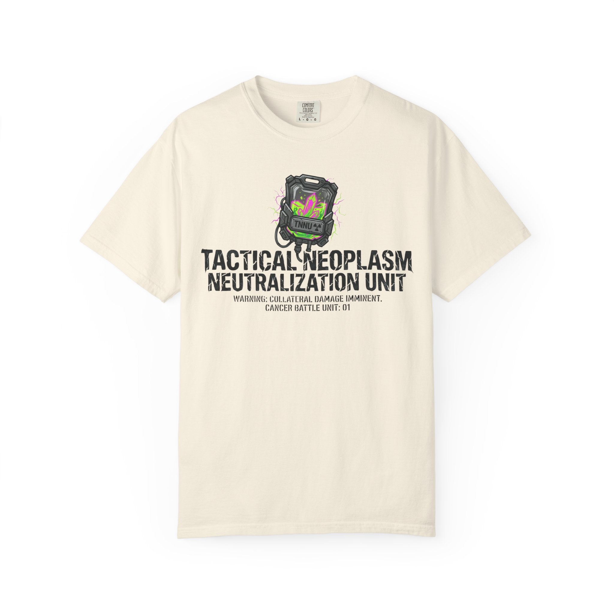 Battle Unit: Cancer Division | Garment-Dyed Tee — AttitudeShirts
