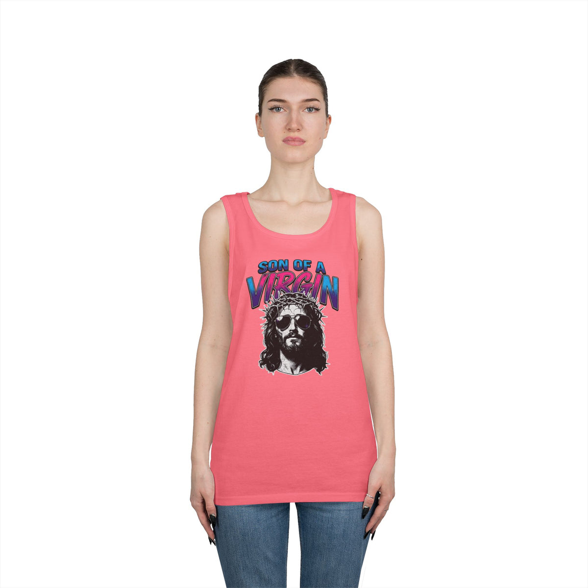 "Good Book Series - Son of A Virgin" Tank Top