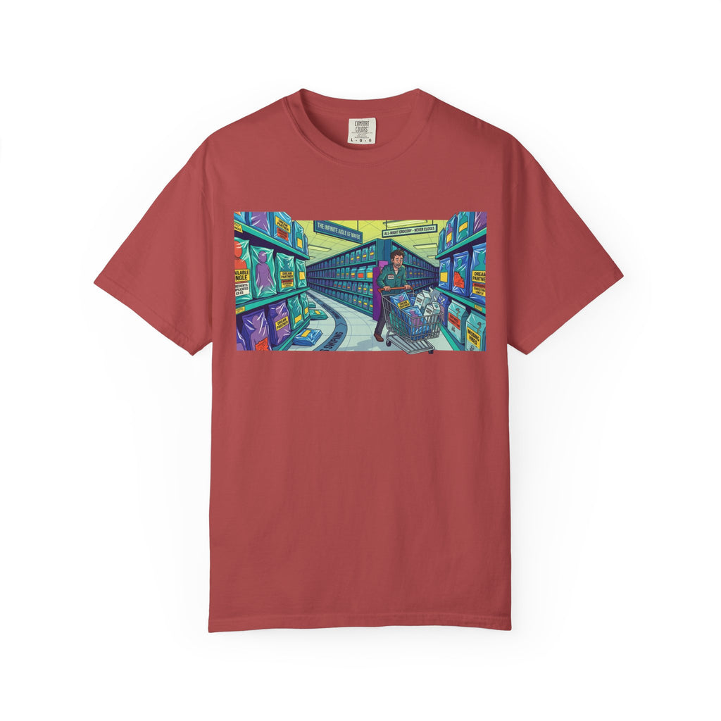 "Infinite Dating" Unisex Garment-Dyed Tee