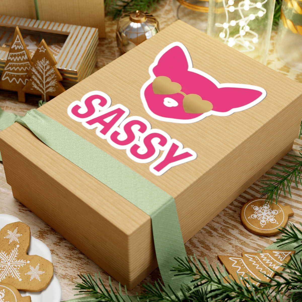 "Sassy Since Birth" Sticker