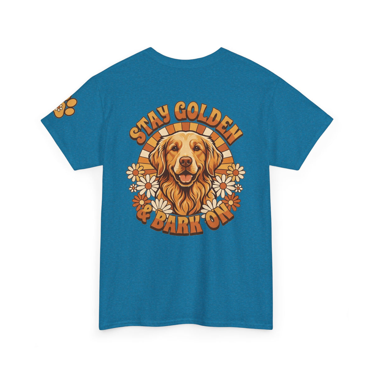 "Stay Golden & Bark On" Premium Graphic Tee
