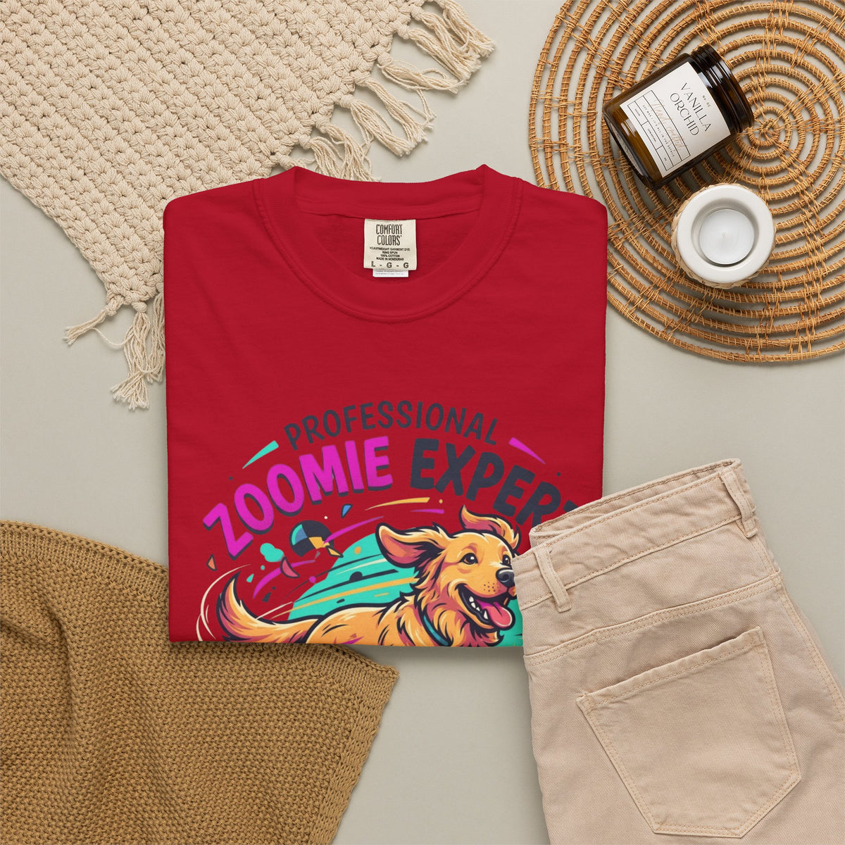Professional Zoomie Expert Unisex Garment-Dyed Tee