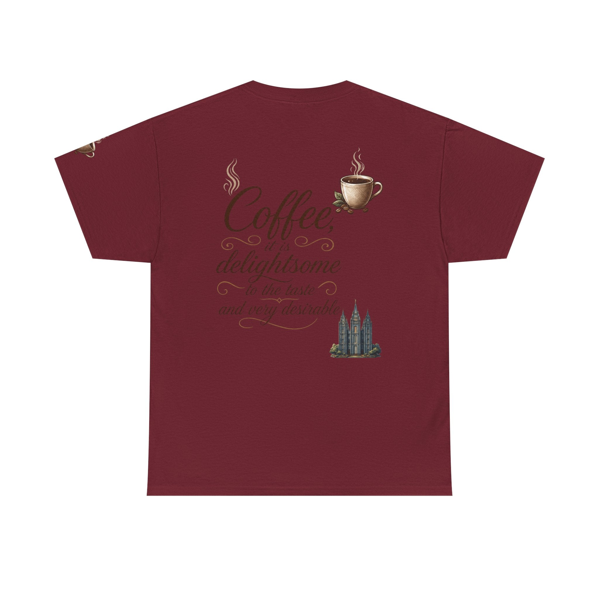 "Coffee is Delightsome" Premium Graphic Tee