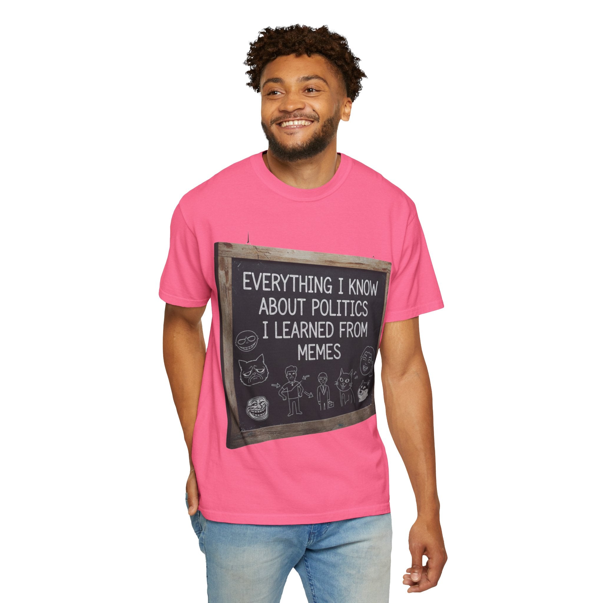 "The Objective Scientist" Unisex Garment-Dyed T-shirt