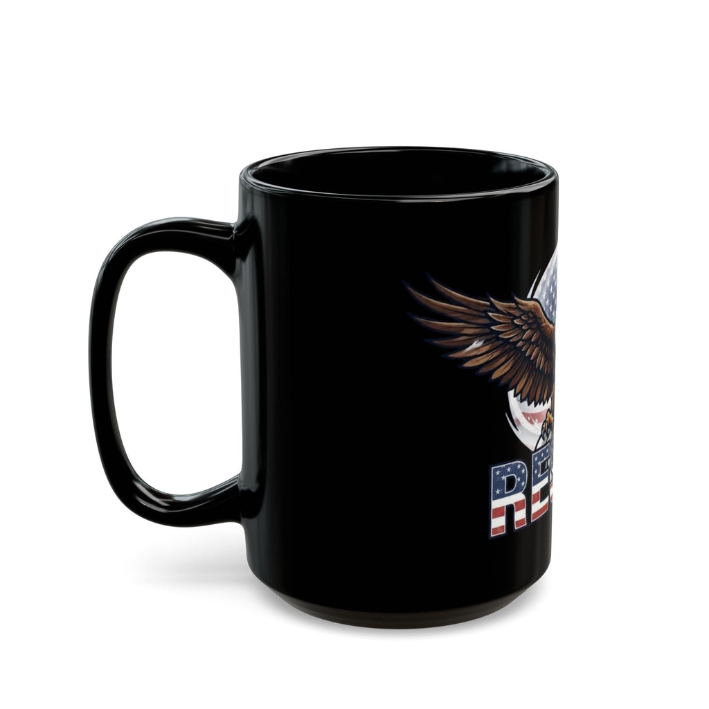 "Resist" Black Ceramic Mug