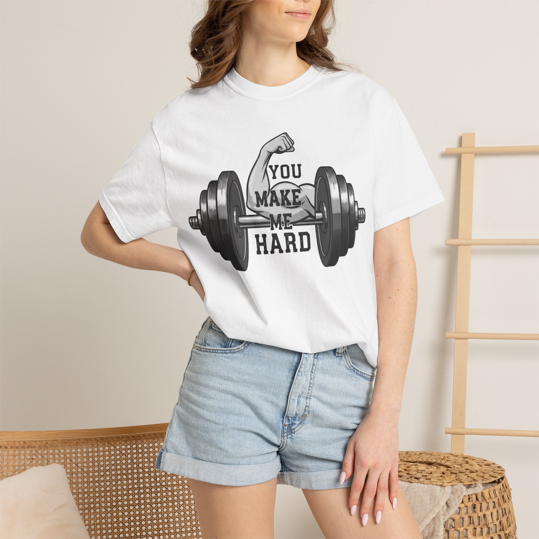 You Make Me Hard - Unisex Garment-Dyed T-shirt