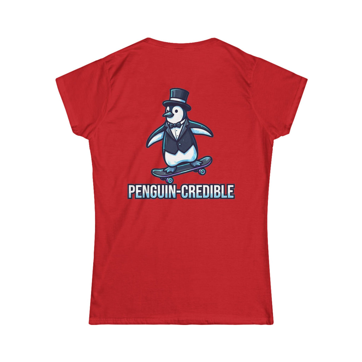 "Penguin Credible" Women's Tee