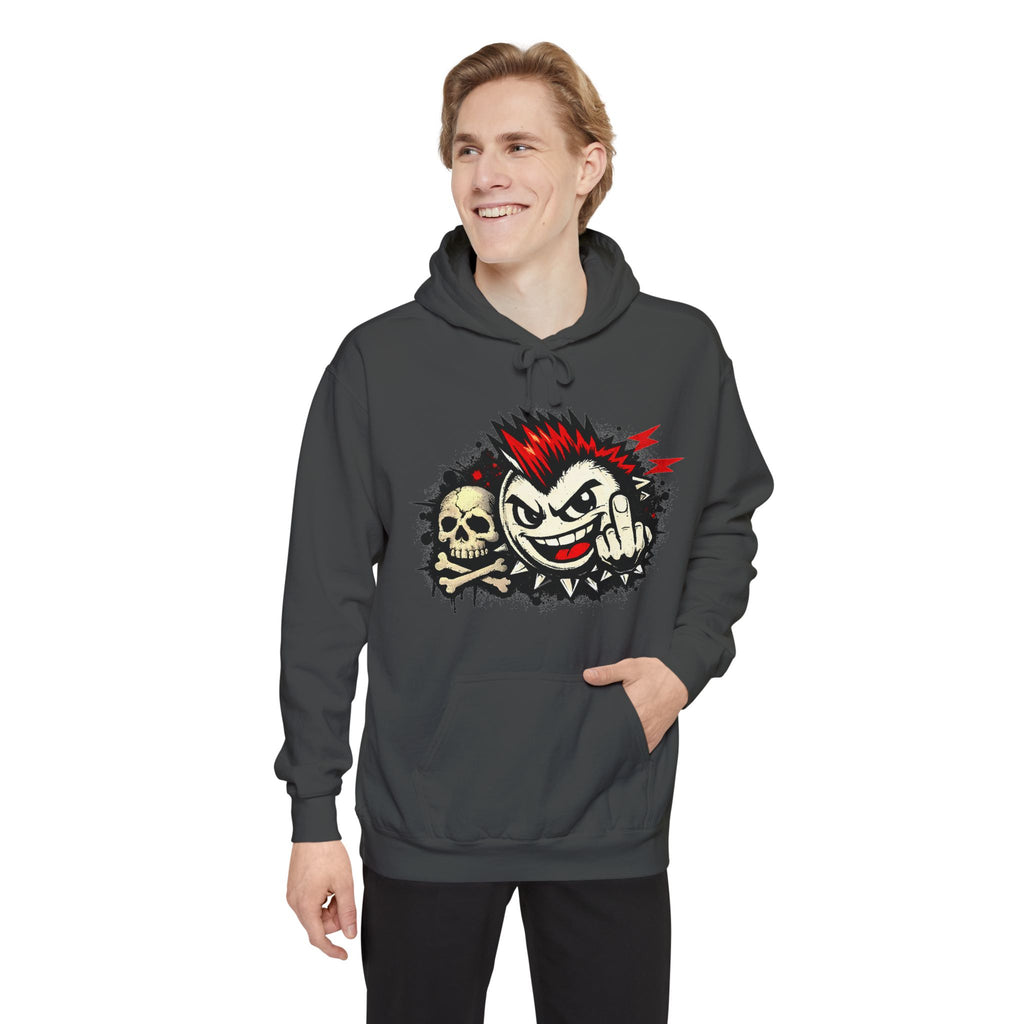 One Finger Opinion | Garment-Dyed Hoodie — AttitudeShirts