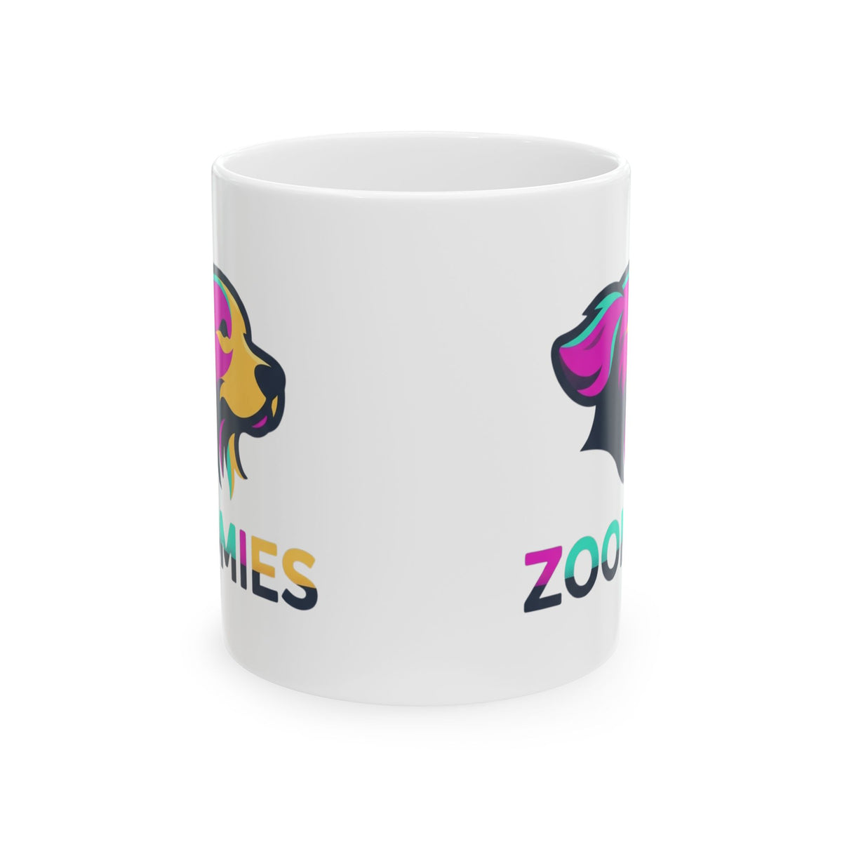 "Professional Zoomie Expert" White Ceramic Mug — Graphic