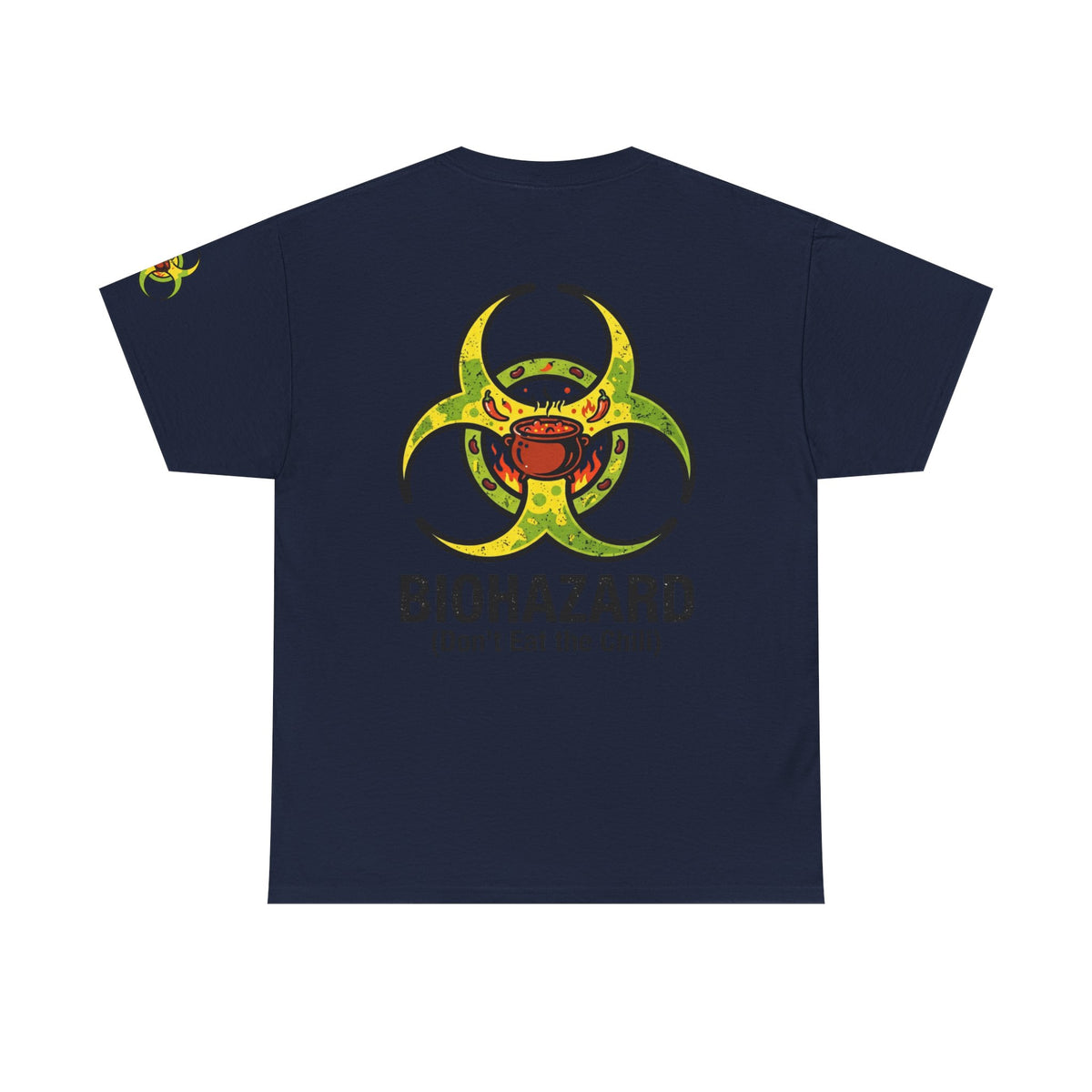 Color: Navy | Bio Hazard Premium Graphic Tee