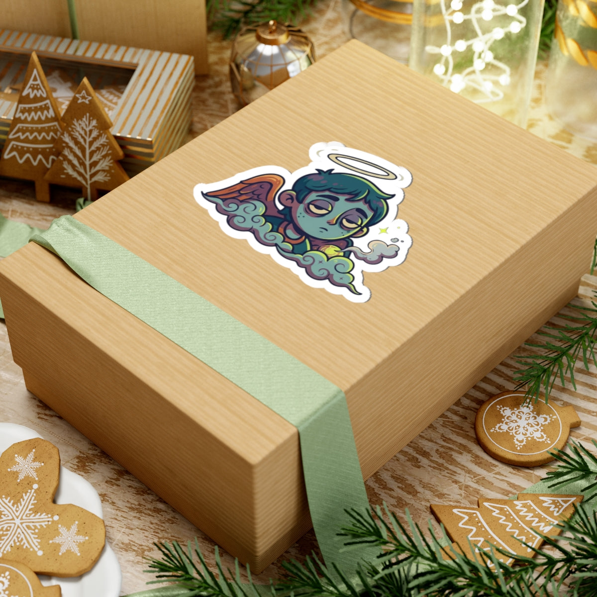 "Hark The Herald Angels" Sticker