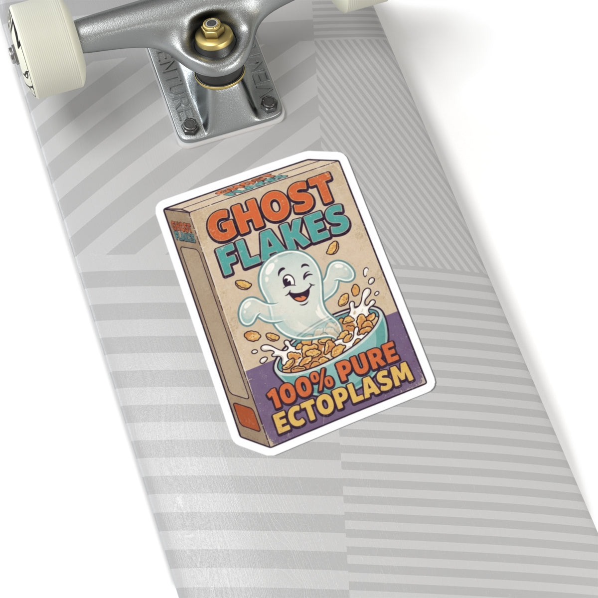 "Ghost Flakes" Sticker — Main