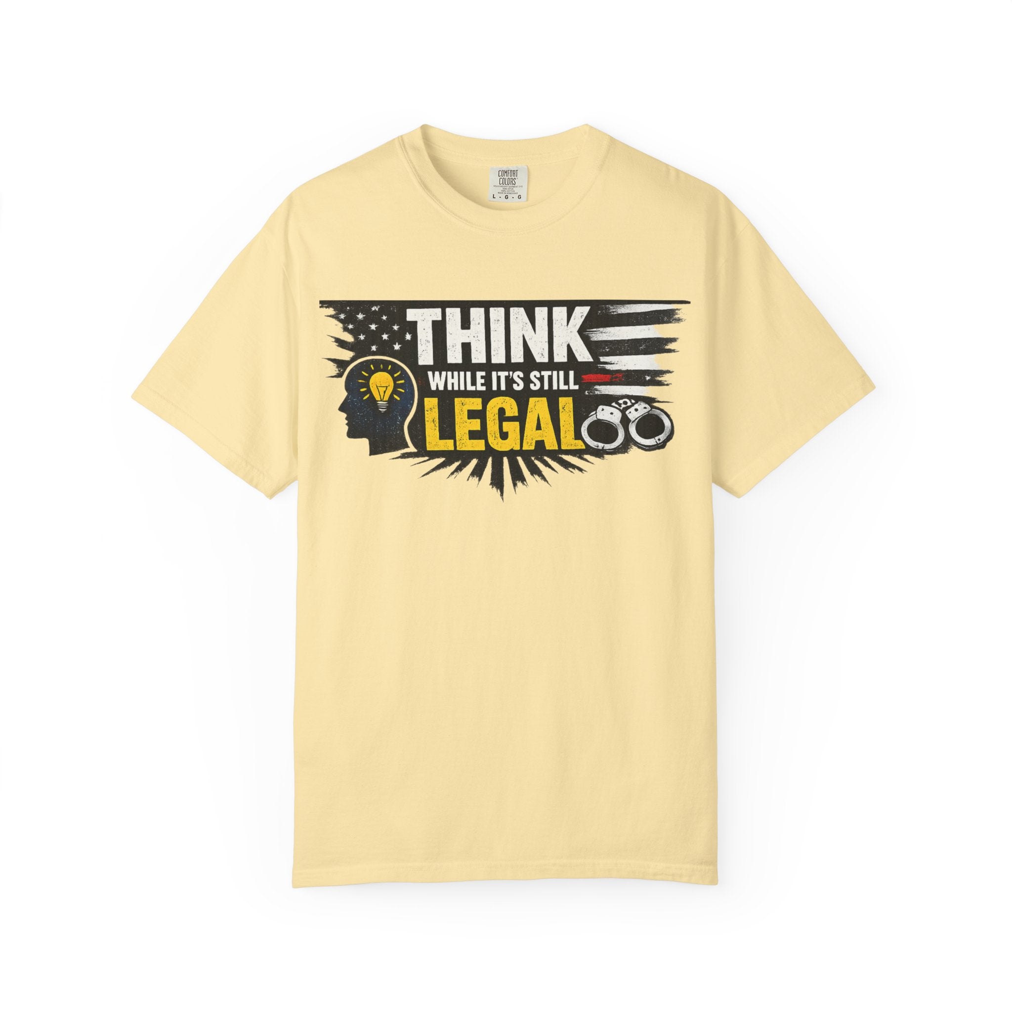 "The Endangered Species Act (For Your Brain)" Unisex Garment-Dyed T-shirt