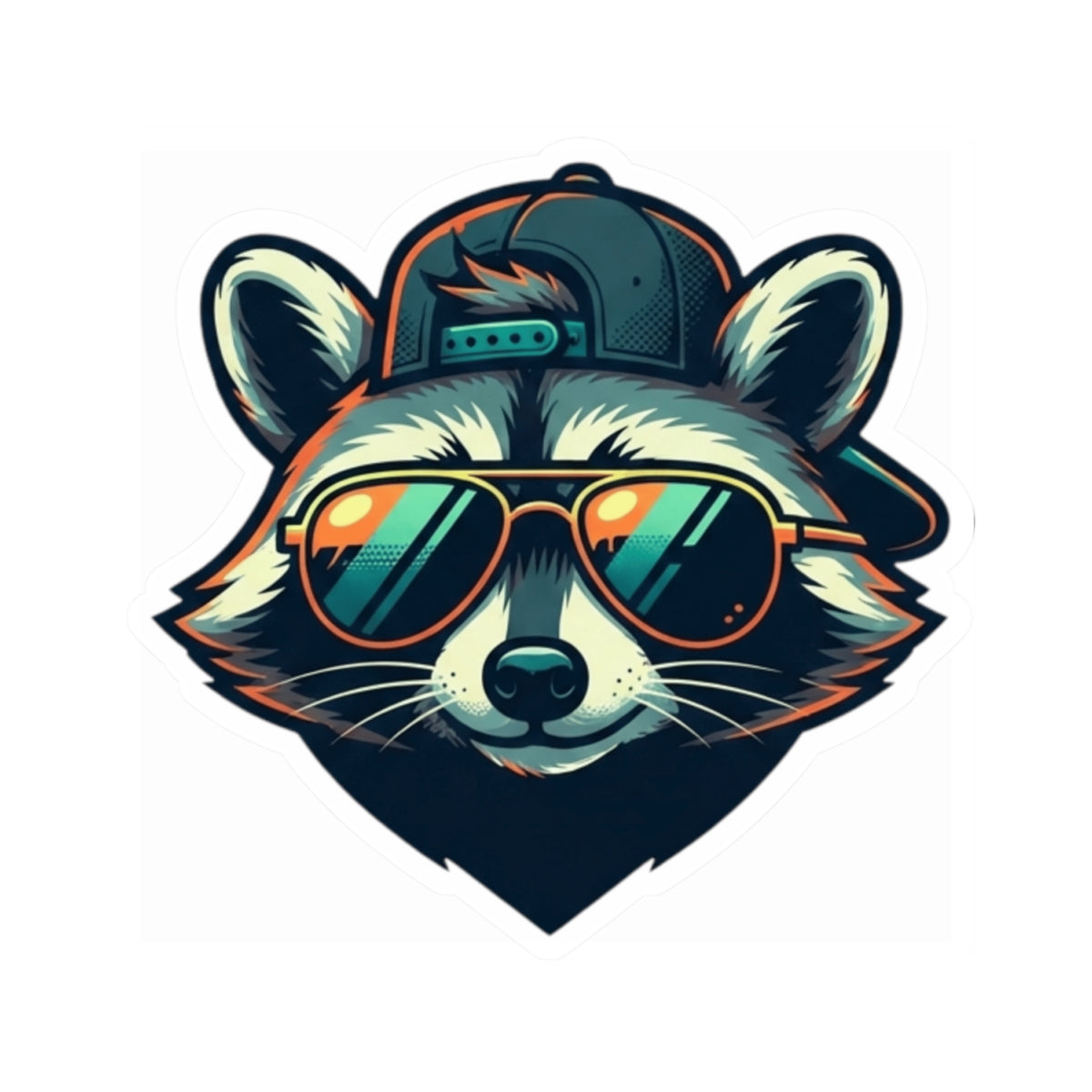 "Raccoon Energy" Sticker