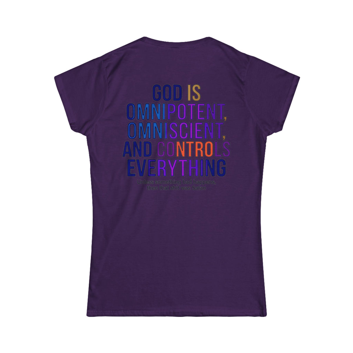 "God Controls Everything" Women's Tee