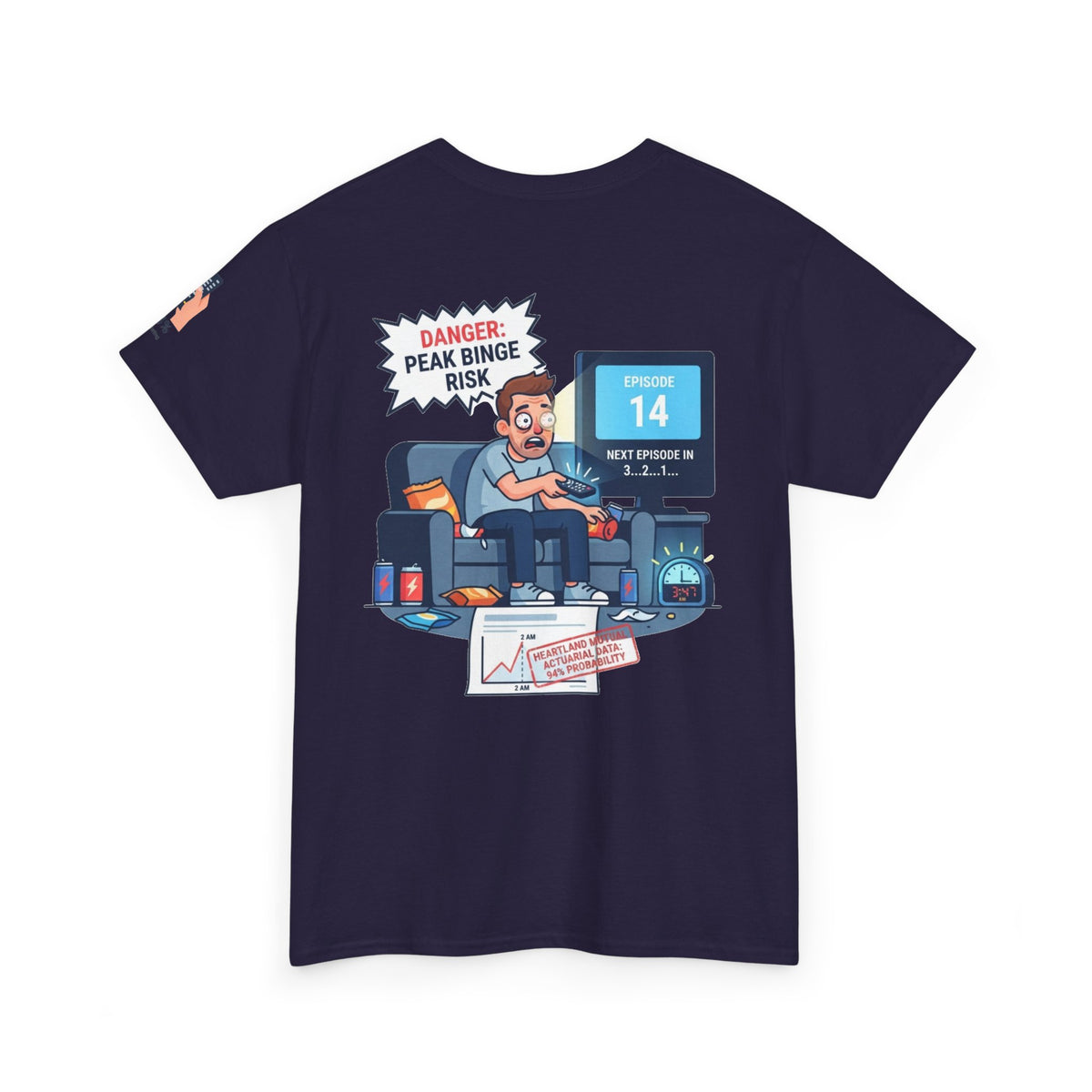 "Peak Bing Risk" Premium Graphic Tee