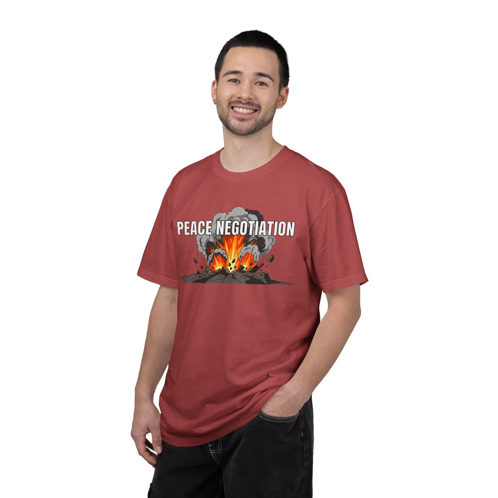 "Peace Negotiation" Unisex Garment-Dyed Tee