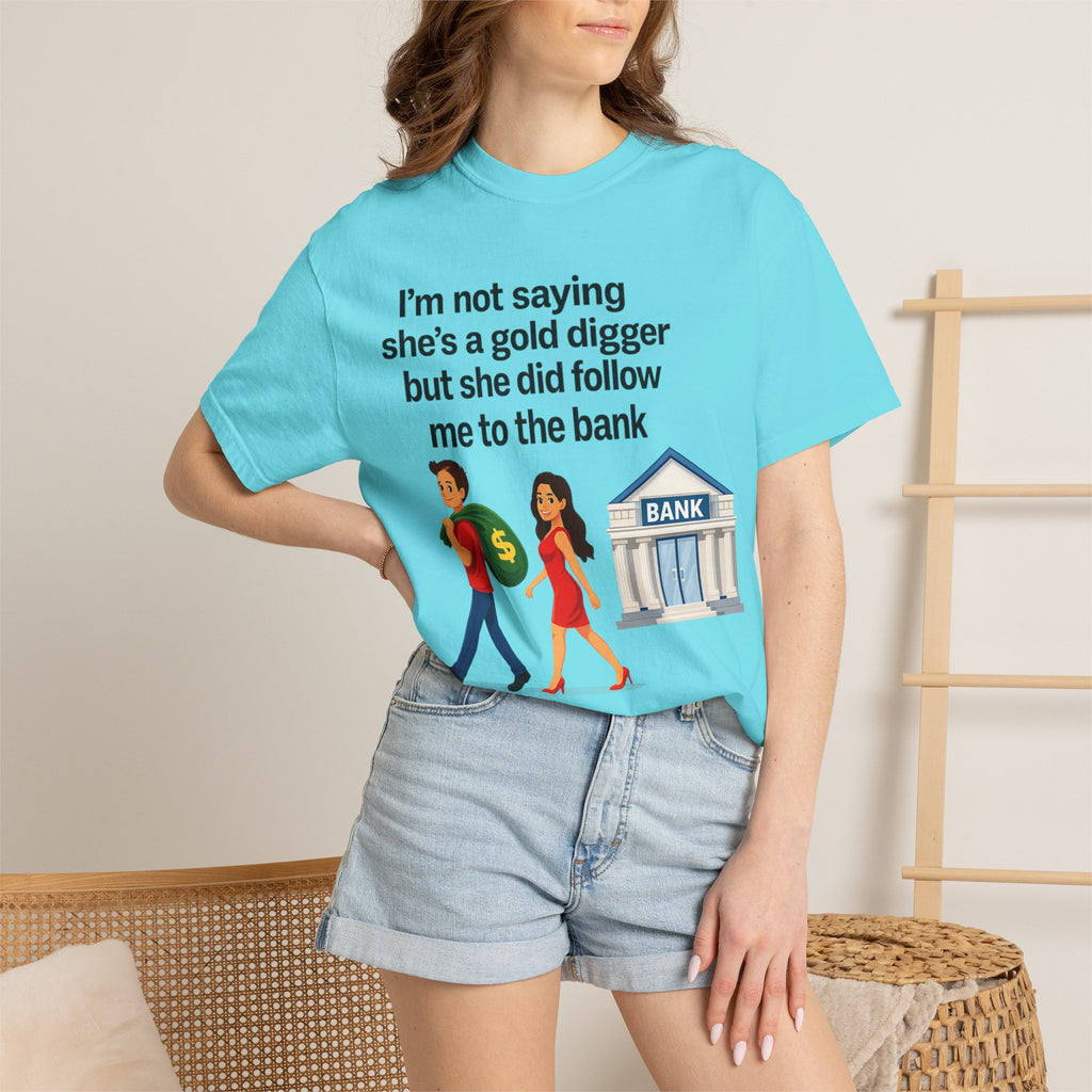 "Gold Digger" Unisex Garment-Dyed T-shirt