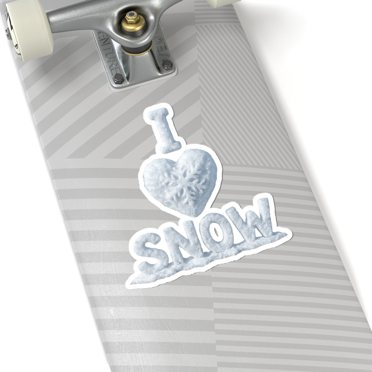 "I Love Snow" Sticker — Main