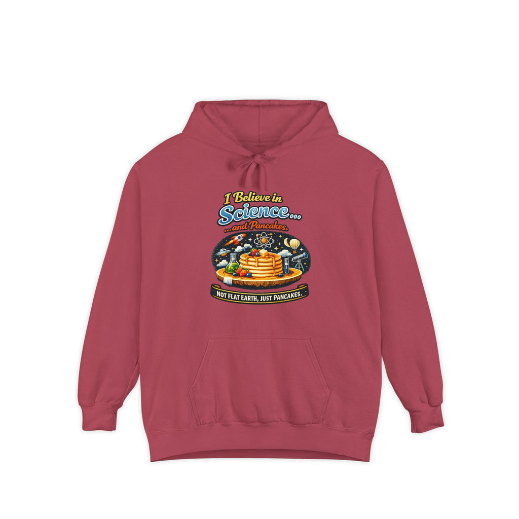 Science & Pancakes: My Two Moods | Garment-Dyed Hoodie — AttitudeShirts