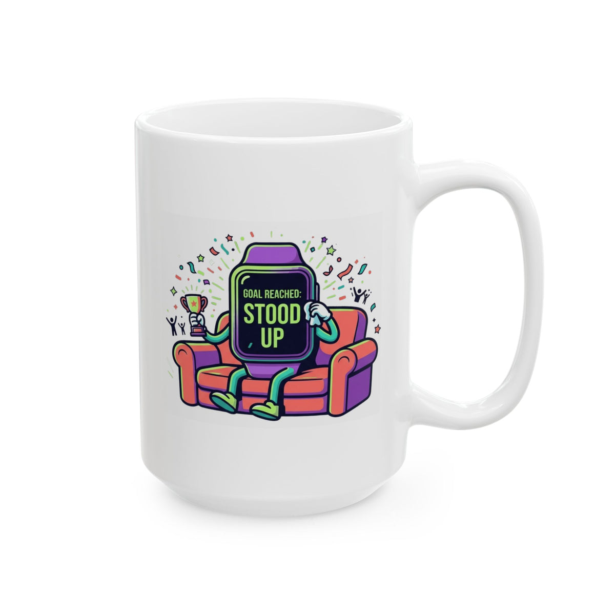 "The Bar Has Never Been Lower" White Ceramic Mug — Graphic