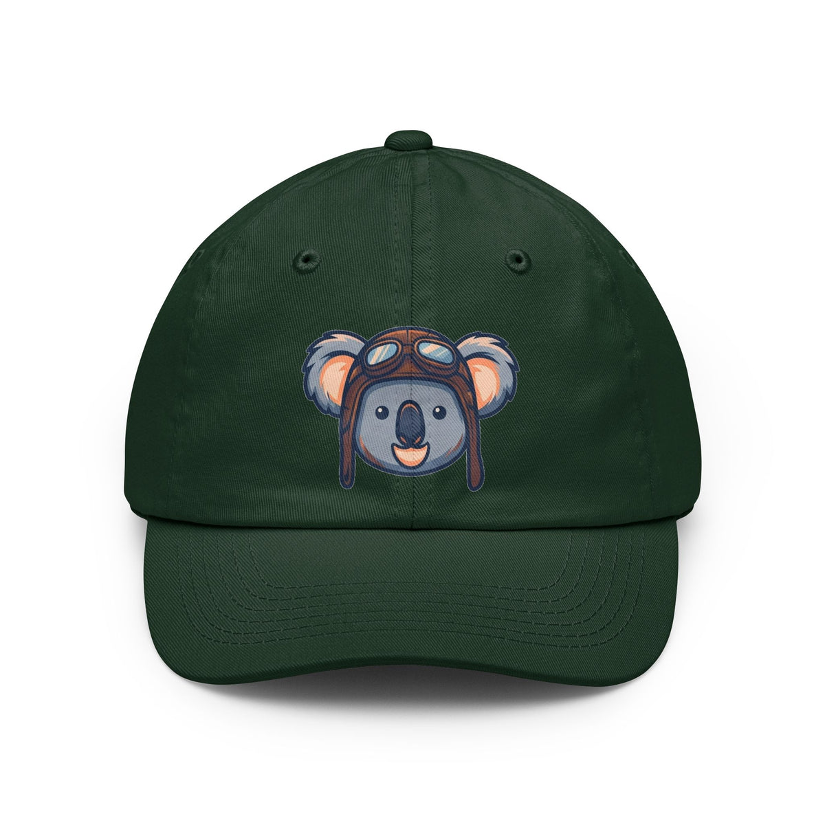 Color: Forest Green | Koala Credible Dad Hat — Graphic