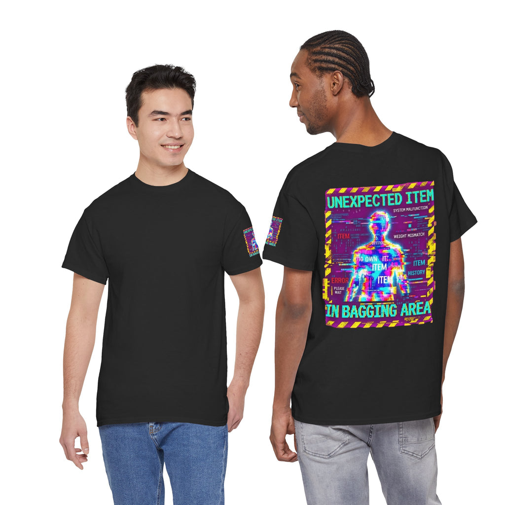 "Unexpected Item In Bagging Area" Premium Graphic Tee
