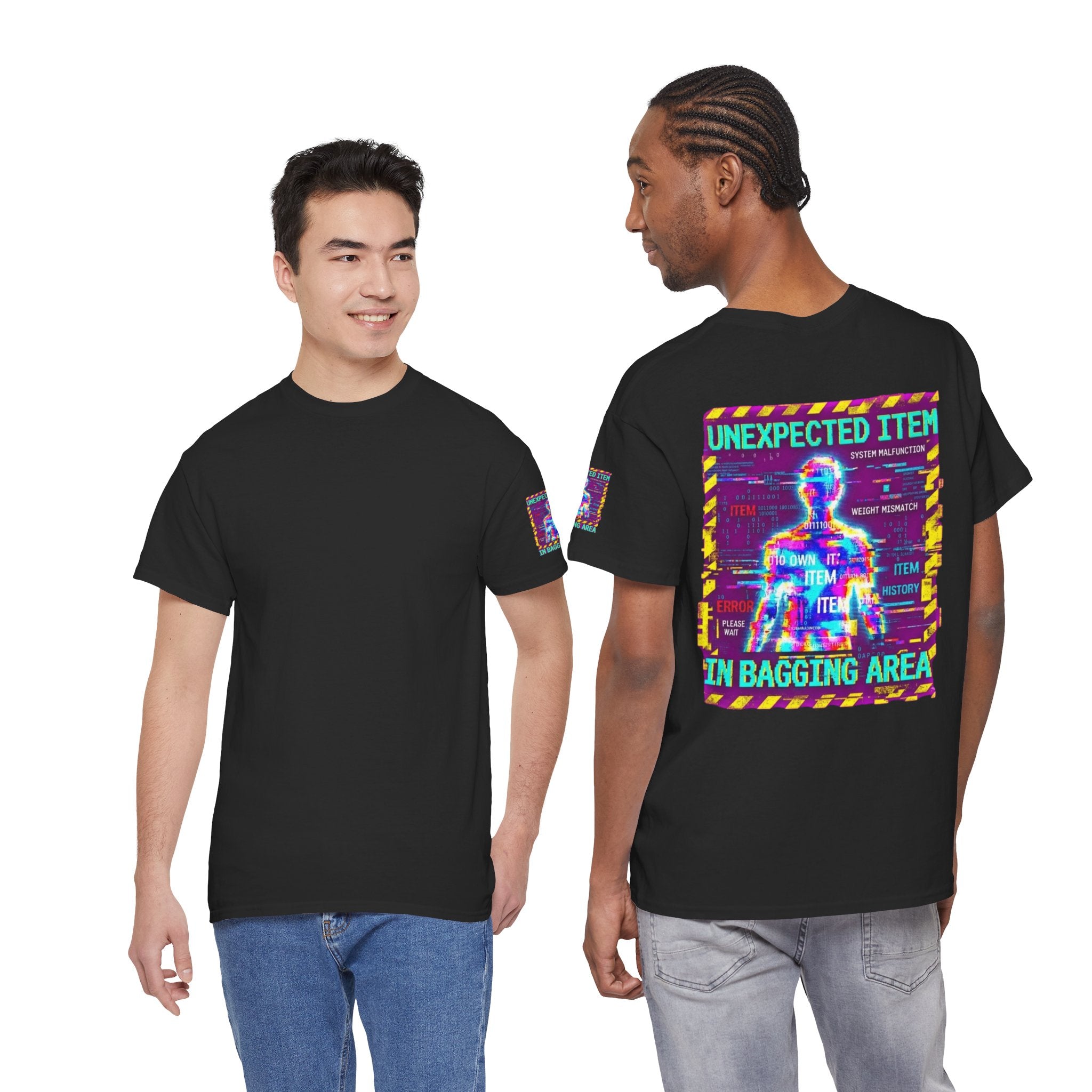 "Unexpected Item In Bagging Area" Premium Graphic Tee