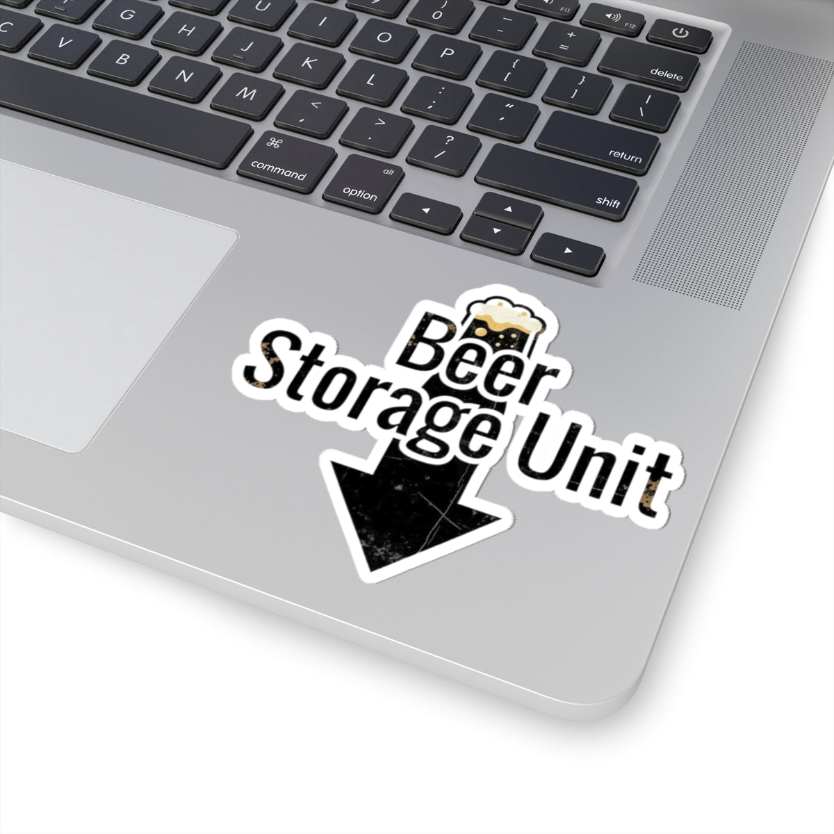 Beer Storage Unit – Premium Dad Bod | Kiss-Cut Sticker — AttitudeShirts