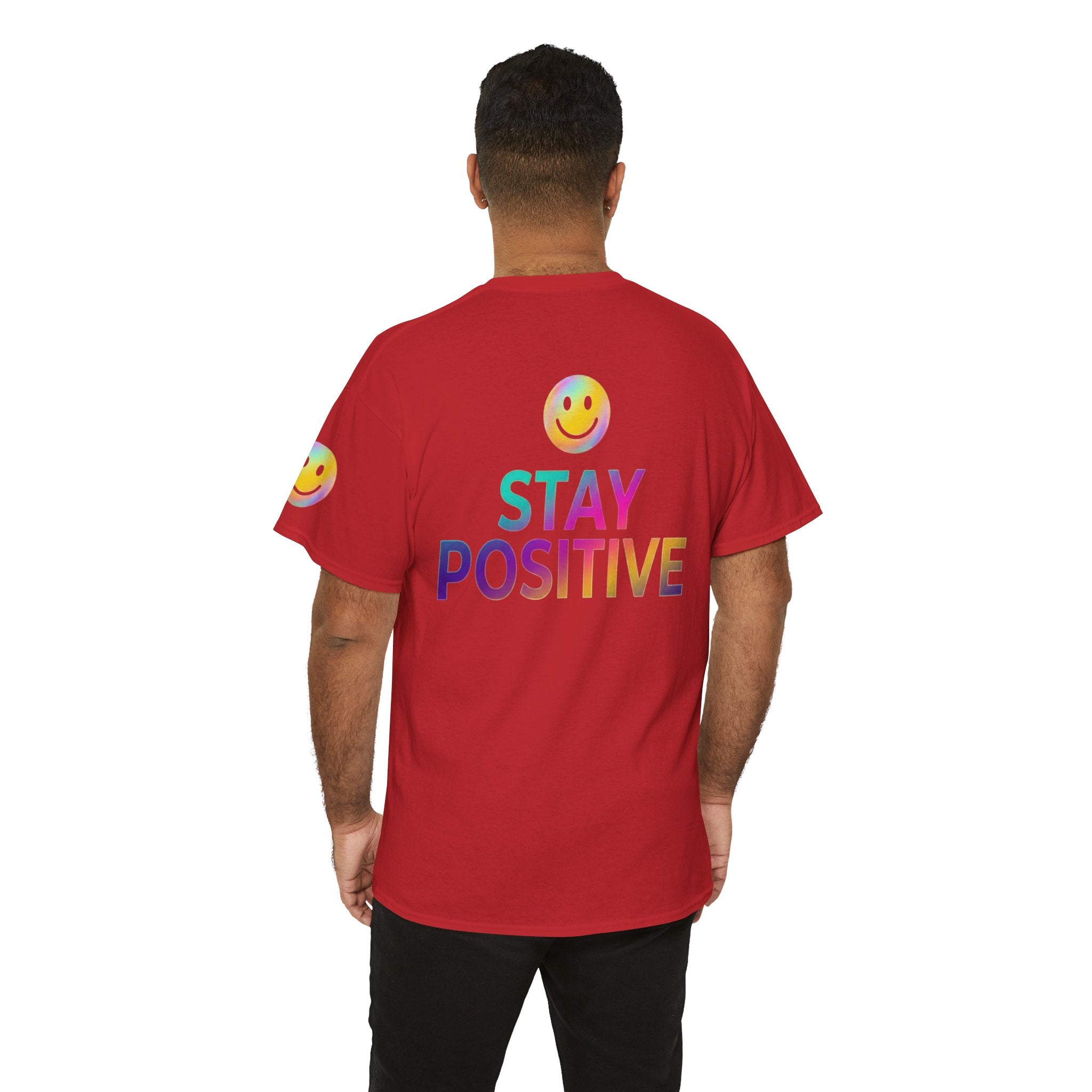 "Stay Positive" Premium Graphic Tee