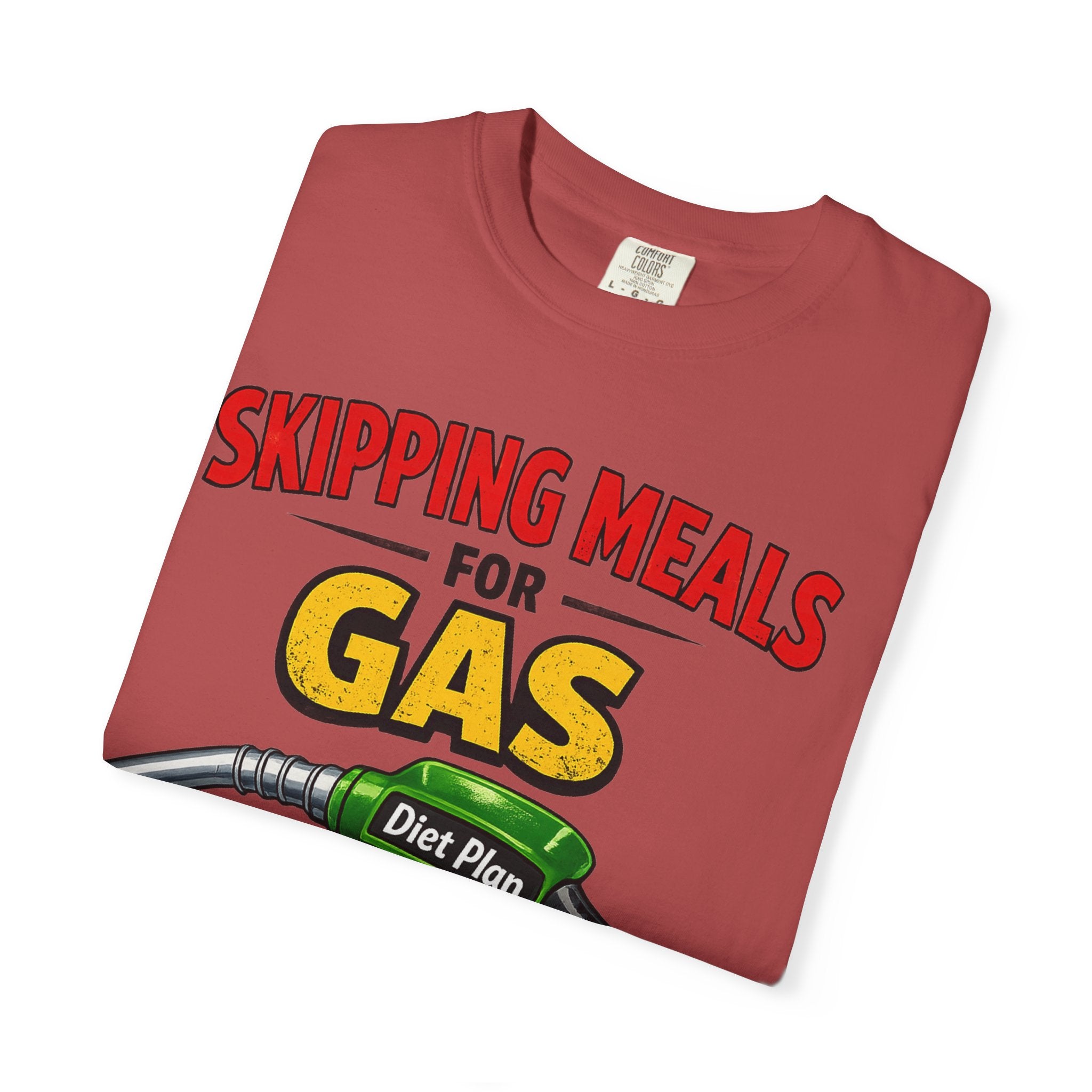 "The High-Octane Diet Plan" Unisex Garment-Dyed T-shirt