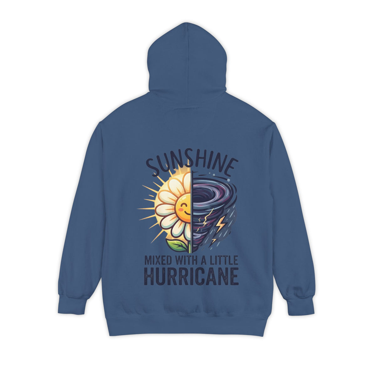 Color: True Navy | Sunshine Mixed With A Little Hurricane Garment-Dyed Hoodie
