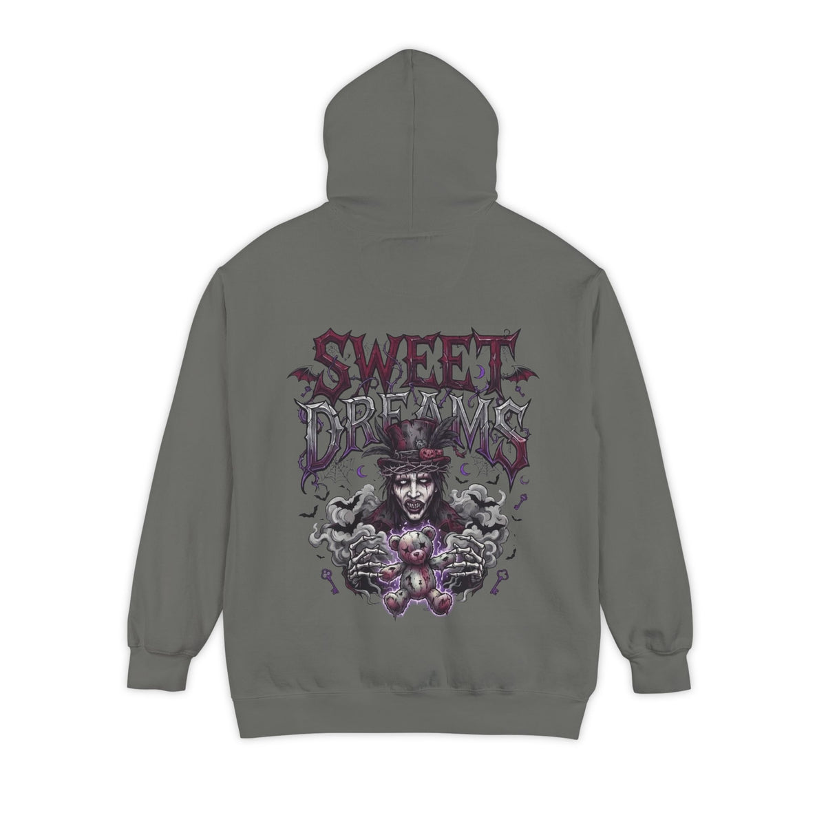 Color: Grey | Sweet Dreams Garment-Dyed Hoodie