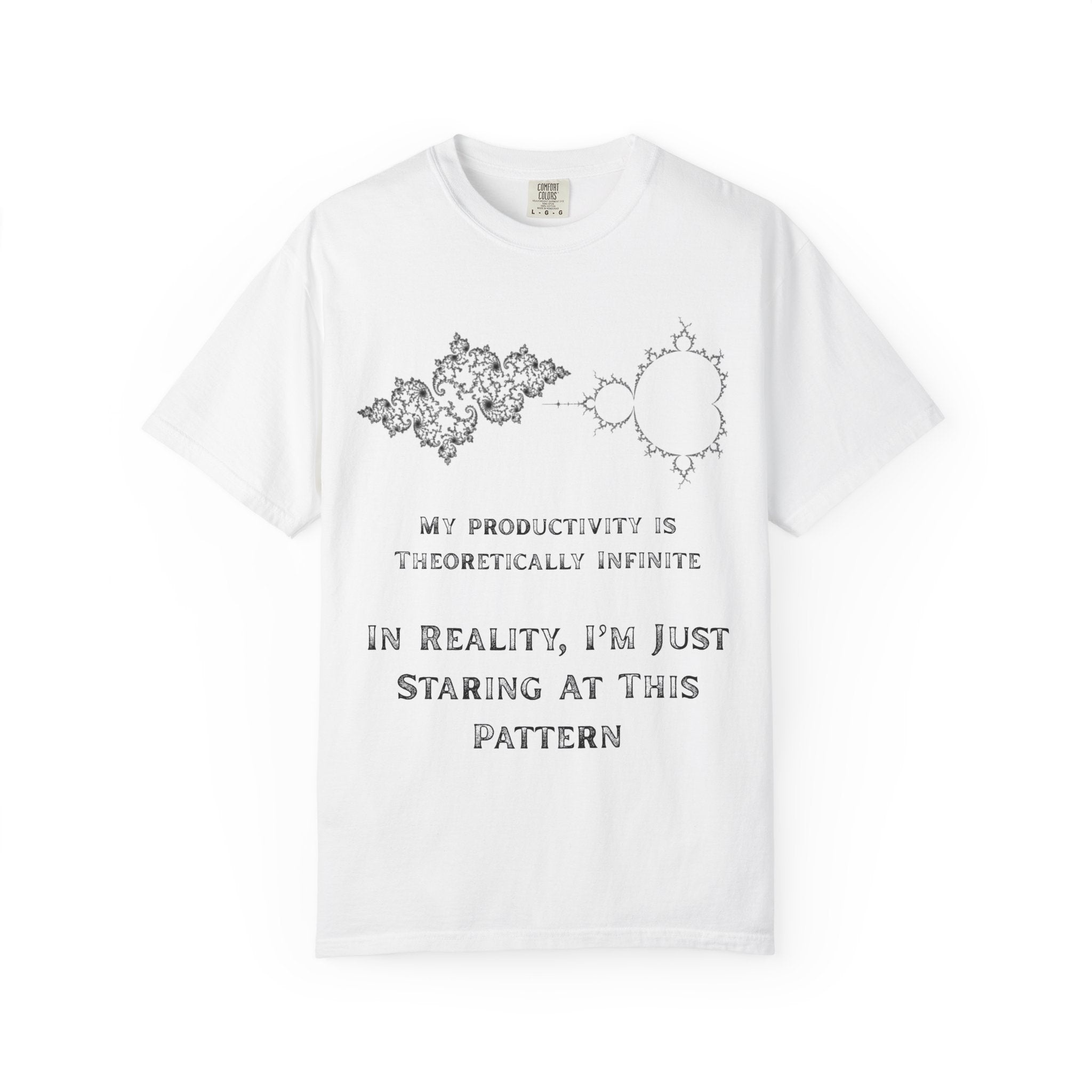 "Theoretically Infinite" Unisex Garment-Dyed Tee