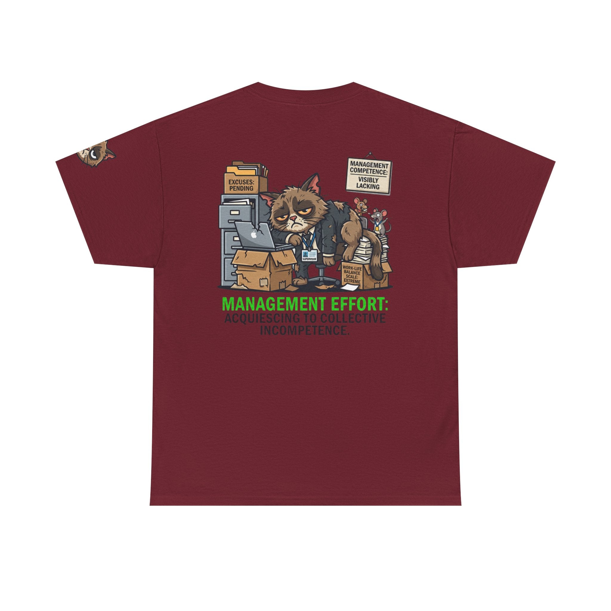 "Acquiescing to Collective Incompetence" Premium Graphic Tee