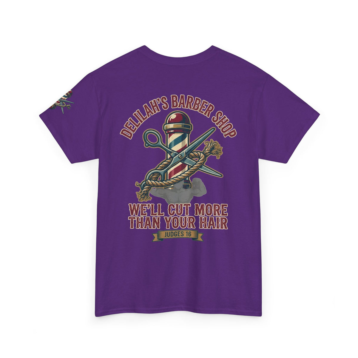 "Good Book Series Delilah's Barber Shop" Premium Graphic Tee