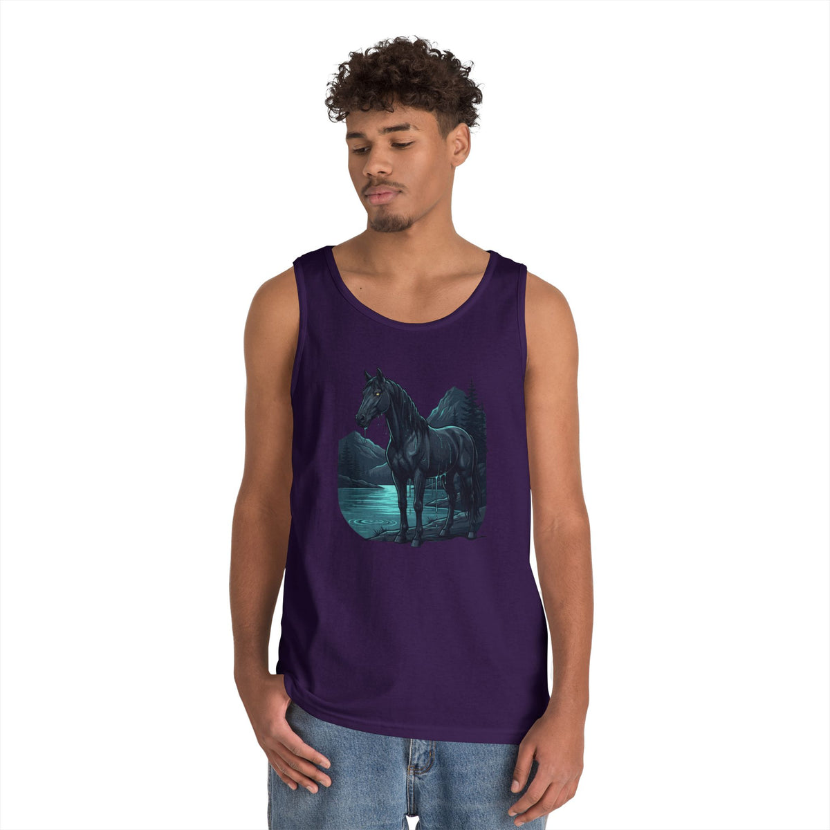Color: Purple | Kelpie (Scottish Folklore) Tank Top