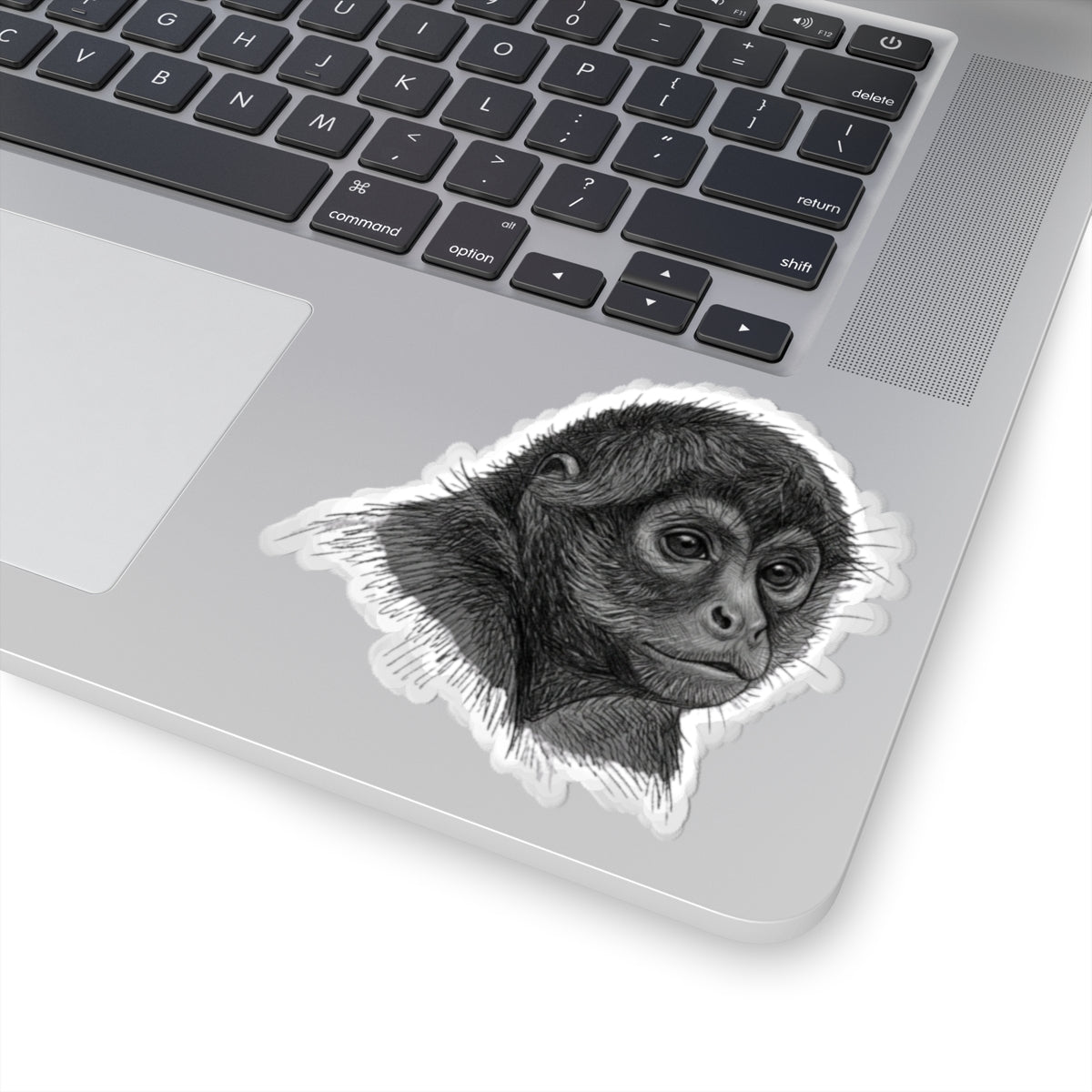 "Pencil Sketch Art Spider Monkey" Sticker
