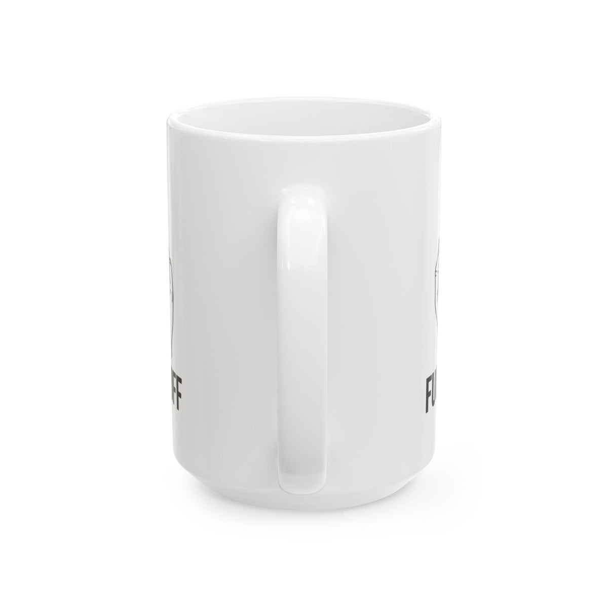 "F@#% OFF" White Ceramic Mug