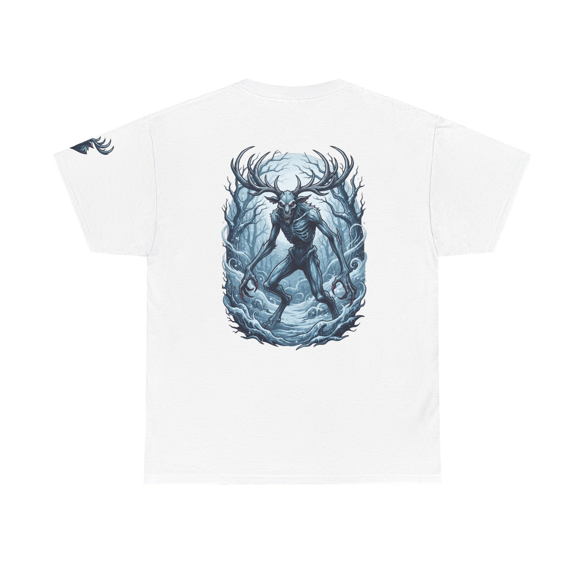 Color: White | Wendigo (Algonquian Folklore) Premium Graphic Tee