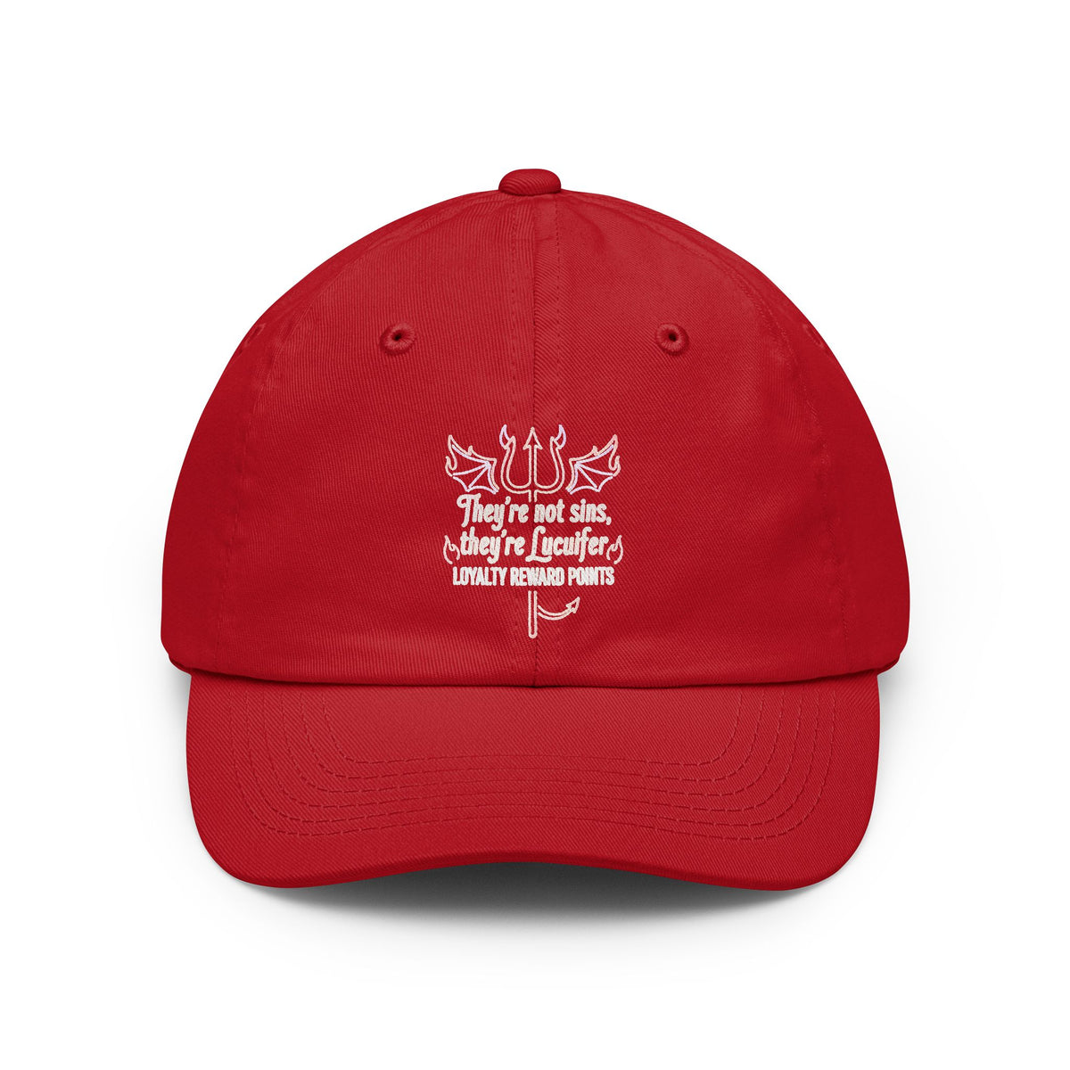 Color: Red | Lucifer Loyalty Dad Hat