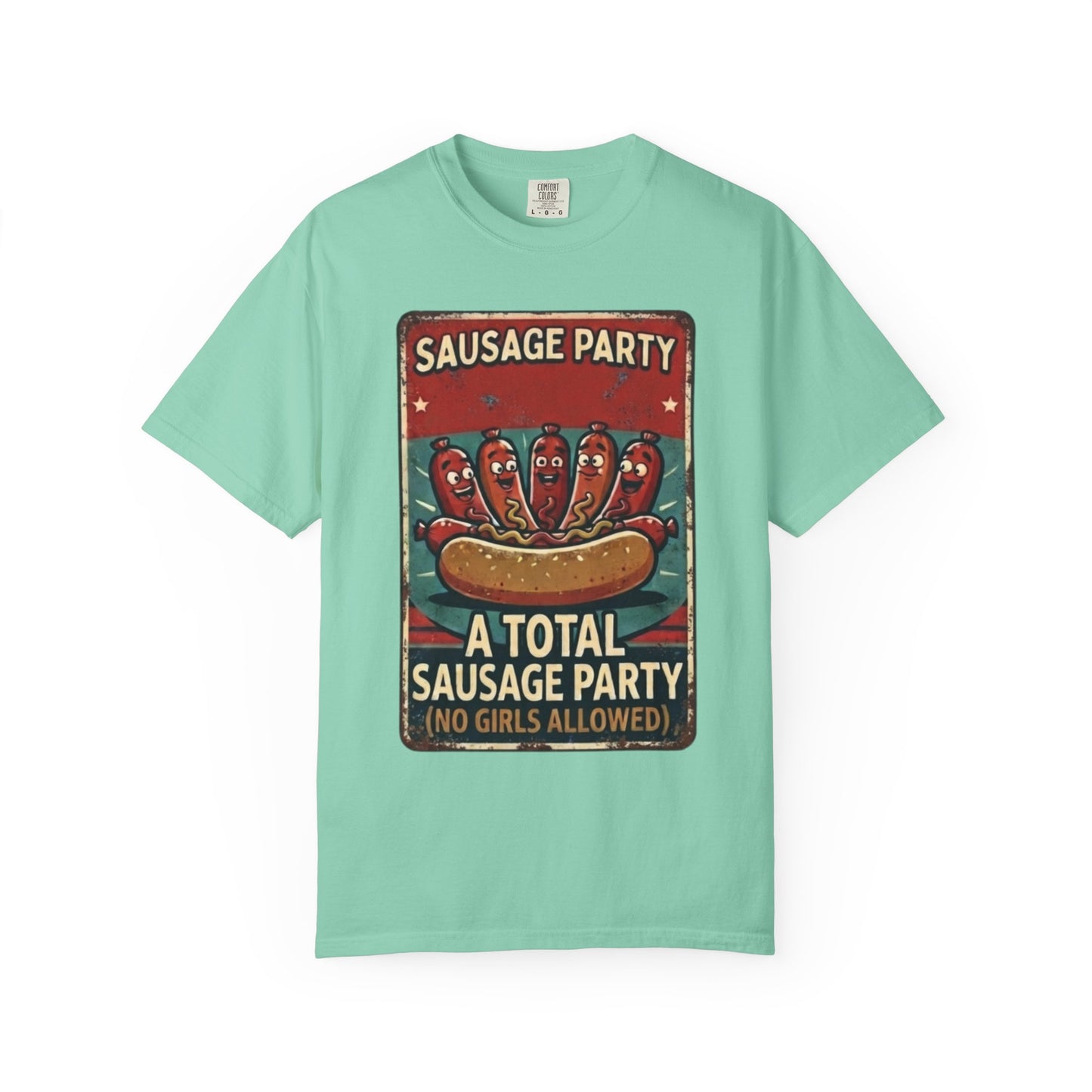 "Sausage Party" Unisex Garment-Dyed Tee