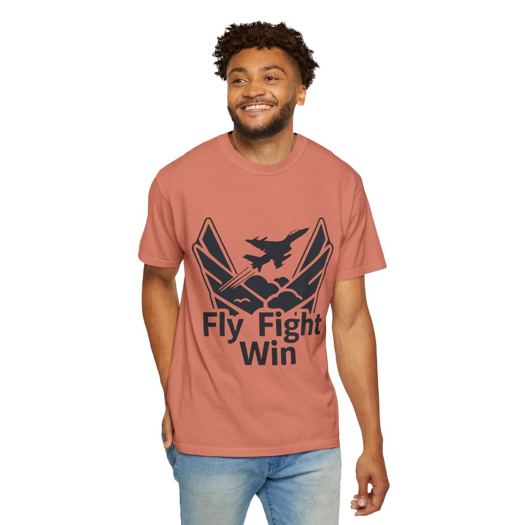 "Fly Fight Win-2" Unisex Garment-Dyed T-shirt
